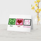 ピースラブ キンセアニエラ カード (黄色い花)