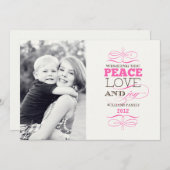 ピースラブ&ジョイカード シーズンカード (正面/裏面)