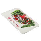 ピースラブ&ジョイクリスマストレーラーキャンパー  マグネット (右側)