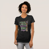 ピースラブ&スーパーガールパワー Tシャツ (正面フル)