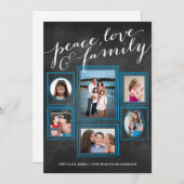 ピースラブ&ファミリーチョークティール(緑がかった色) (正面/裏面)