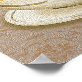 ピースラブ&マッツァーボールスープのキッチンアートプリント ポスター (角)