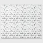 ピースラブ&モダンジョイホリデー ラッピングペーパー (フラット)