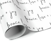 ピースラブ&モダンジョイホリデー ラッピングペーパー (ロールコーナー)