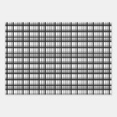 ピースラブ&モダンジョークリスマスタウンホリデー ラッピングペーパーシート (正面2)