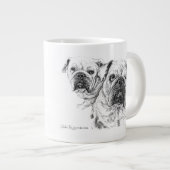 ピースラブDIVASスペシャリティマグ ジャンボコーヒーマグカップ (正面右)