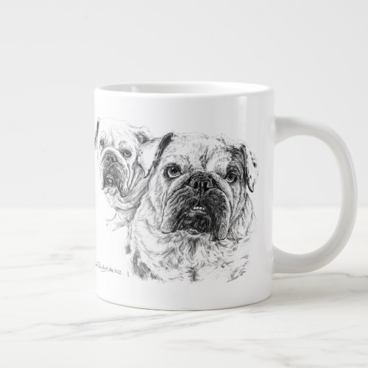 ピースラブDIVASスペシャリティマグ ジャンボコーヒーマグカップ (右)