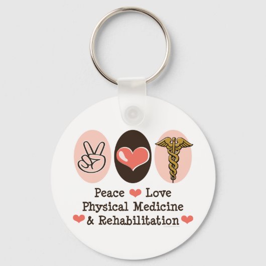 ピースラブPM&Rキーチェーン キーホルダー (正面)