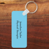 ピースラブPTカスタムセラピスト キーホルダー (裏面)