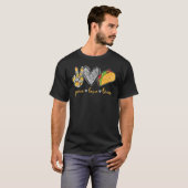 ピースラブTaco Cinco De Mayo Mexican Food Tシャツ (正面フル)