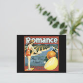 ピースリバー果実会社クレートラベル ポストカード (スタンド正面)