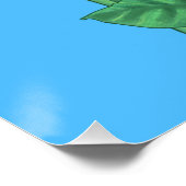 ピースリリーイラストレーションポスター ポスター (コーナー)