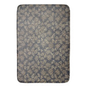 ピースルブルー&クリームろうけつ染めバスマット バスマット (正面縦)