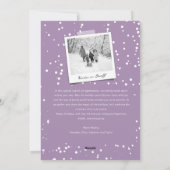 ピースレインボーグロータイポグラフィミニマル写真 シーズンカード (裏面)