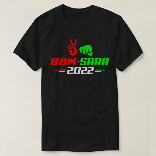 ピースレッドBBM社長サラボンボンマルコス2022 Tシャツ (デザイン正面)