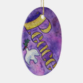 ピースワ感動的ードアートカスタムオーナメント セラミックオーナメント (右)