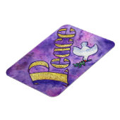 ピースワ感動的ードアートカスタムマグネット マグネット (左側)