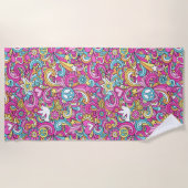 ピースンラブビーチタオル ビーチタオル (正面)