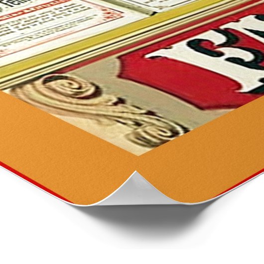 ピース博士の家族医薬品~ヴィンテージ広告 ポスター (角)