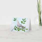 ピース感動的ノートカード カード (正面)