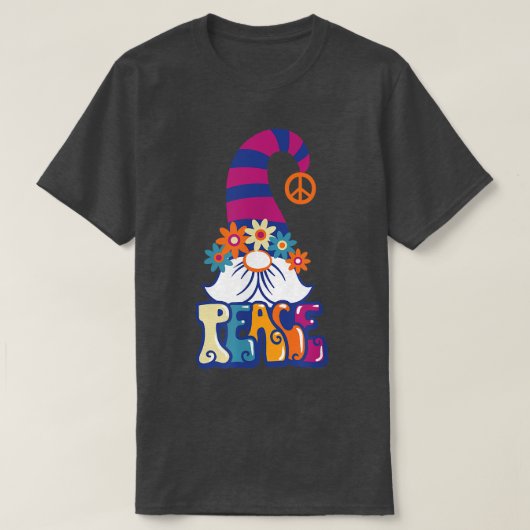 ピース格言ガーデンフェアリー Tシャツ (デザイン正面)