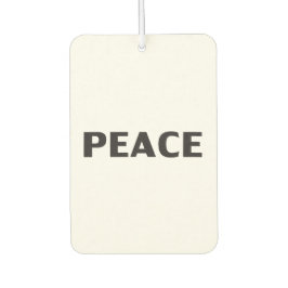 ピース白黒ミニマモダンリストシンプル車 カーエアーフレッシュナー