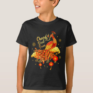 ピース雀 Cheers Bird Bam 中国麻雀ゲーム Tシャツ