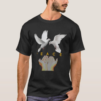 ピース鳩の明るい衣装 Tシャツ