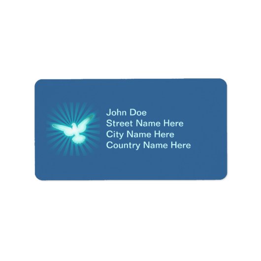 ピース鳩 ラベル (正面)