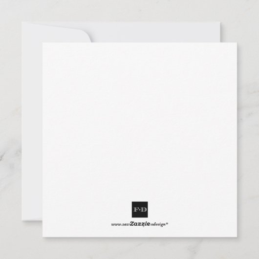 ピース・オン・アースクリスマス・ラウンド写真グリーティングカード シーズンカード (裏面)