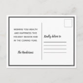 ピース・オン・アース写真 シーズンポストカード (裏面)