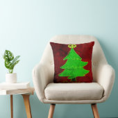 ピース クリスマスツリー アブストラクトアート クッション (椅子)