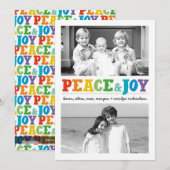 ピース＆ジョイ マルチ x 2 シーズンカード (正面/裏面)