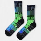 ピース ソックス (左)