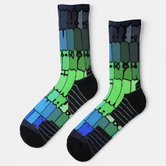 ピース ソックス (左)