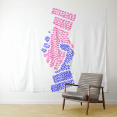 ピース タペストリー (インサイチュ(横))