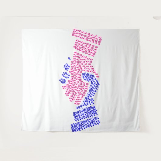 ピース タペストリー (正面(横))