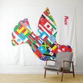 ピース タペストリー (インサイチュ(横))