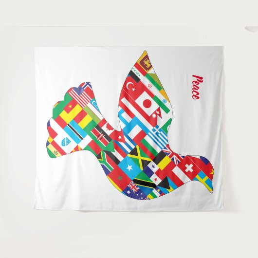 ピース タペストリー (正面(横))