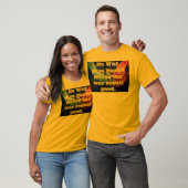 ピース・ノー・ウォー メンズTシャツ Tシャツ (ユニセックス)