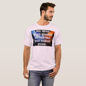 ピース・ノー・ウォー メンズTシャツ Tシャツ (正面フル)
