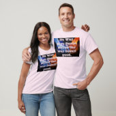 ピース・ノー・ウォー メンズTシャツ Tシャツ (ユニセックス)