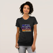 ピース ハクナ マタタ グラデーション アート Tシャツ (正面フル)