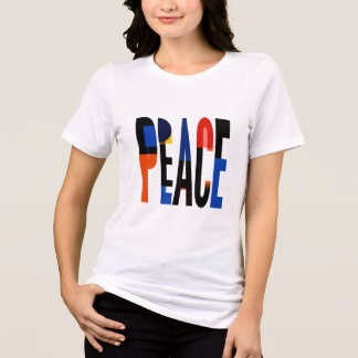 ピース バウハウス トライブレンドTシャツ
