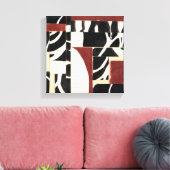 ピース&パーツI キャンバスプリント (インサイチュ (リビング))