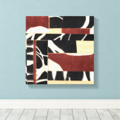 ピース&パーツII キャンバスプリント (インサイチュ (ウッドフロア))