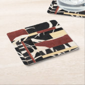 ピース&パーツII スクエアペーパーコースター (アングル)