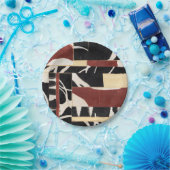 ピース&パーツII ペーパープレート (パーティー)