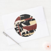 ピース&パーツII ラウンドシール (封筒)