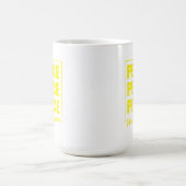 ピース ピース ピース プリティ プリーズ コーヒーマグカップ (中央)